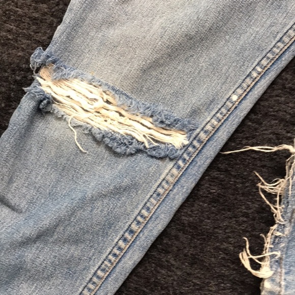 Reformation Distressed Button Up Jeans - Picture 6 of 8